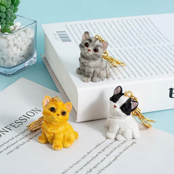 Kitten Bag Charm/Keychain New in Packaging - Picture 6 of 7